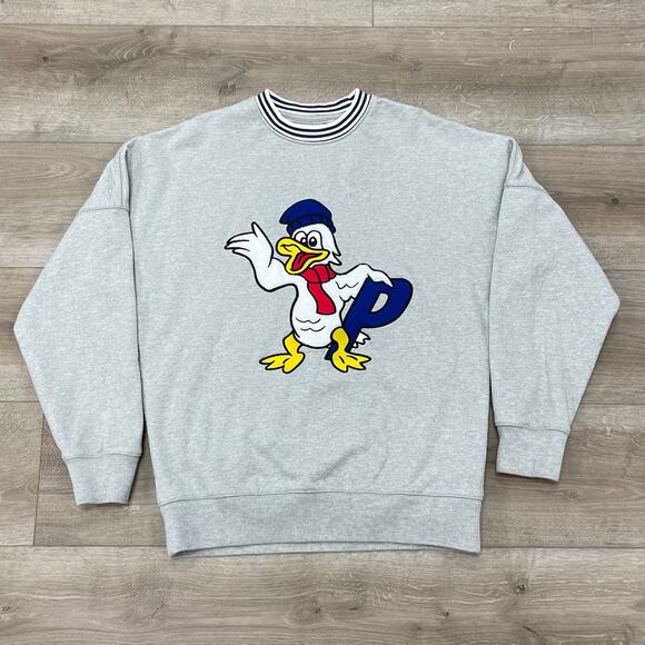 FW20 Palace Chilly Duck Out Drop Shoulder Crewneck Sweater Pullover Size Medium - Picture 1 of 6